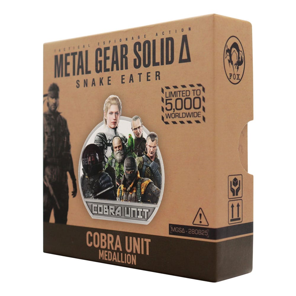 Metal Gear Solid Delta – Official Limited Edition Cobra Unit Medallion Replica Coin - Tophatter Daily Deals