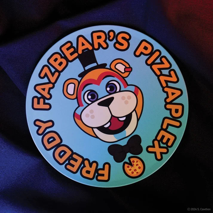 Five Nights at Freddy's – Official Printed Metal Drinks Coasters Coaster - Tophatter Daily Deals