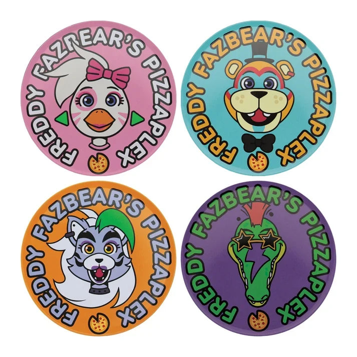 Five Nights at Freddy's – Official Printed Metal Drinks Coasters Coaster - Tophatter Daily Deals