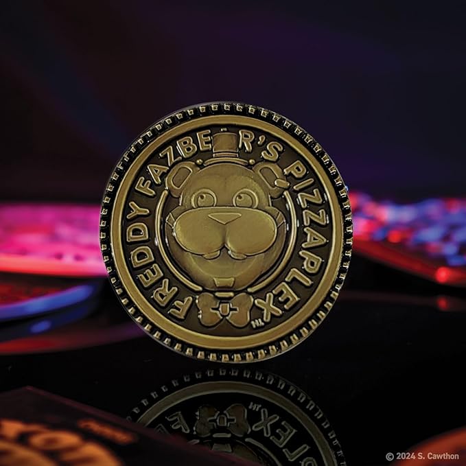 Five Nights at Freddy's – Official One Faz-Token Collectible Coin Replica Coin - Tophatter Daily Deals