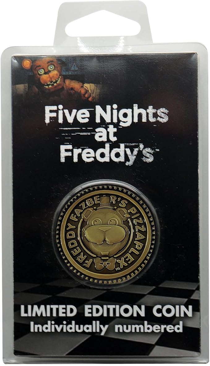 Five Nights at Freddy's – Official One Faz-Token Collectible Coin Replica Coin - Tophatter Daily Deals