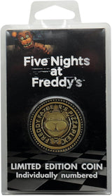 Five Nights at Freddy's – Official One Faz-Token Collectible Coin Replica Coin - Tophatter Daily Deals