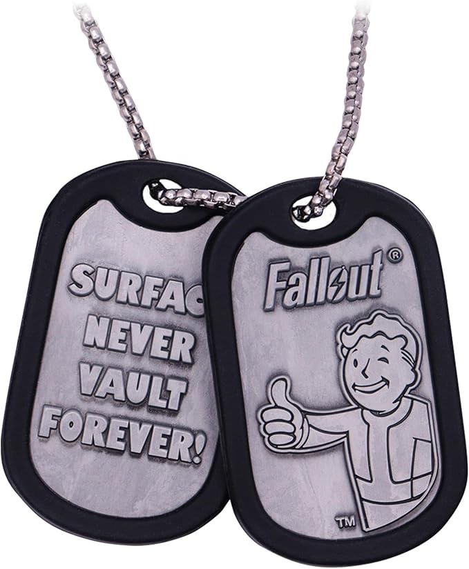 Fallout – Official Metal Dog Tags Collectible - Tophatter Daily Deals