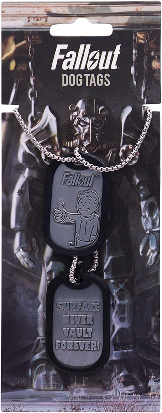 Fallout – Official Metal Dog Tags Collectible - Tophatter Daily Deals