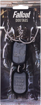 Fallout – Official Metal Dog Tags Collectible - Tophatter Daily Deals