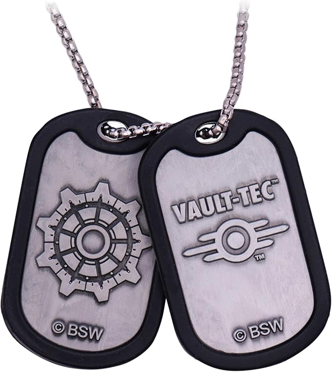 Fallout – Official Metal Dog Tags Collectible - Tophatter Daily Deals