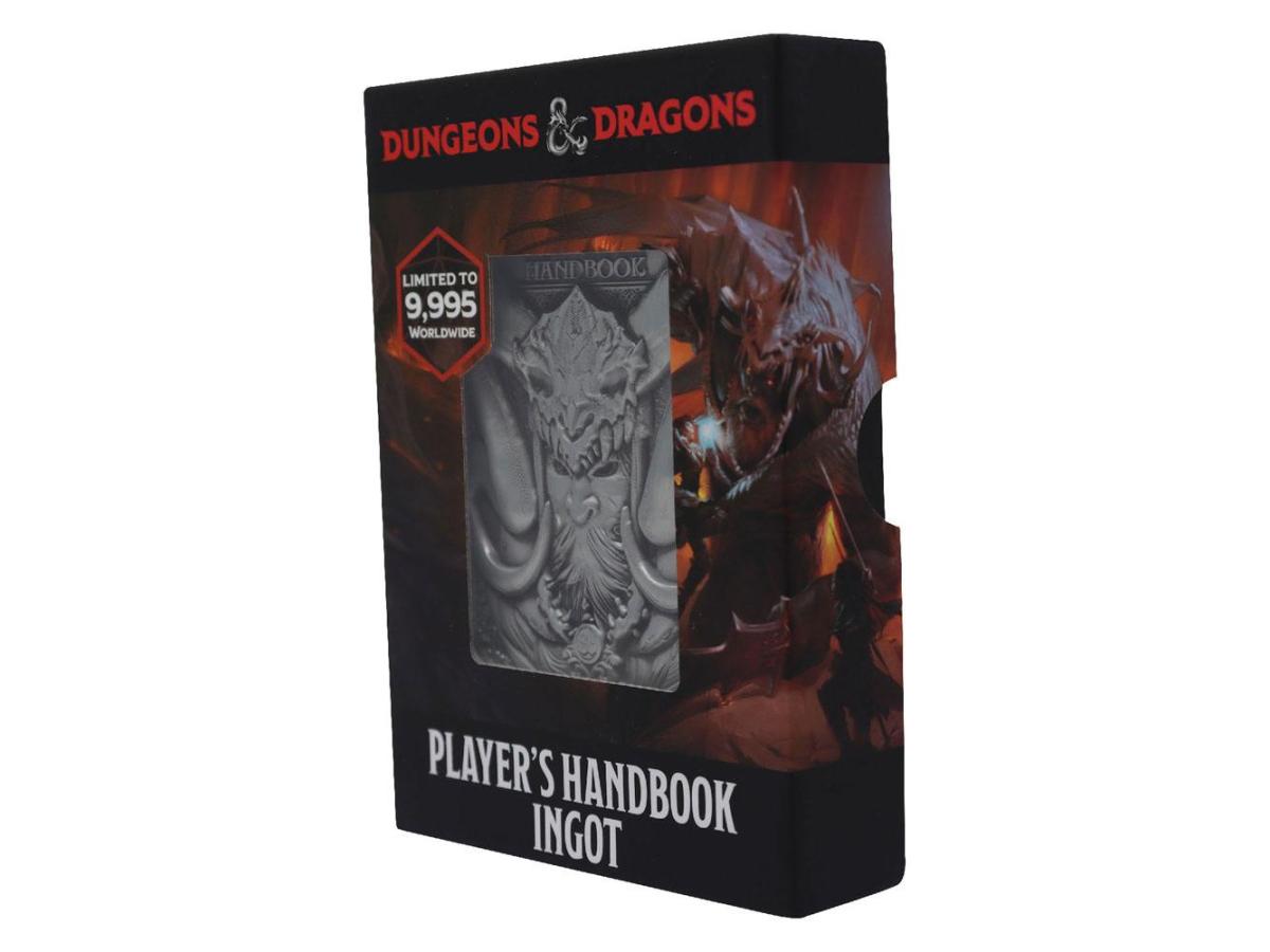 Dungeons & Dragons – Official Limited Edition Player’s Handbook Ingot Replica Coin - Tophatter Daily Deals