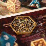 Dungeons & Dragons – Official Class Cards & D20 Flip Coin Set Dice Set - Tophatter Daily Deals