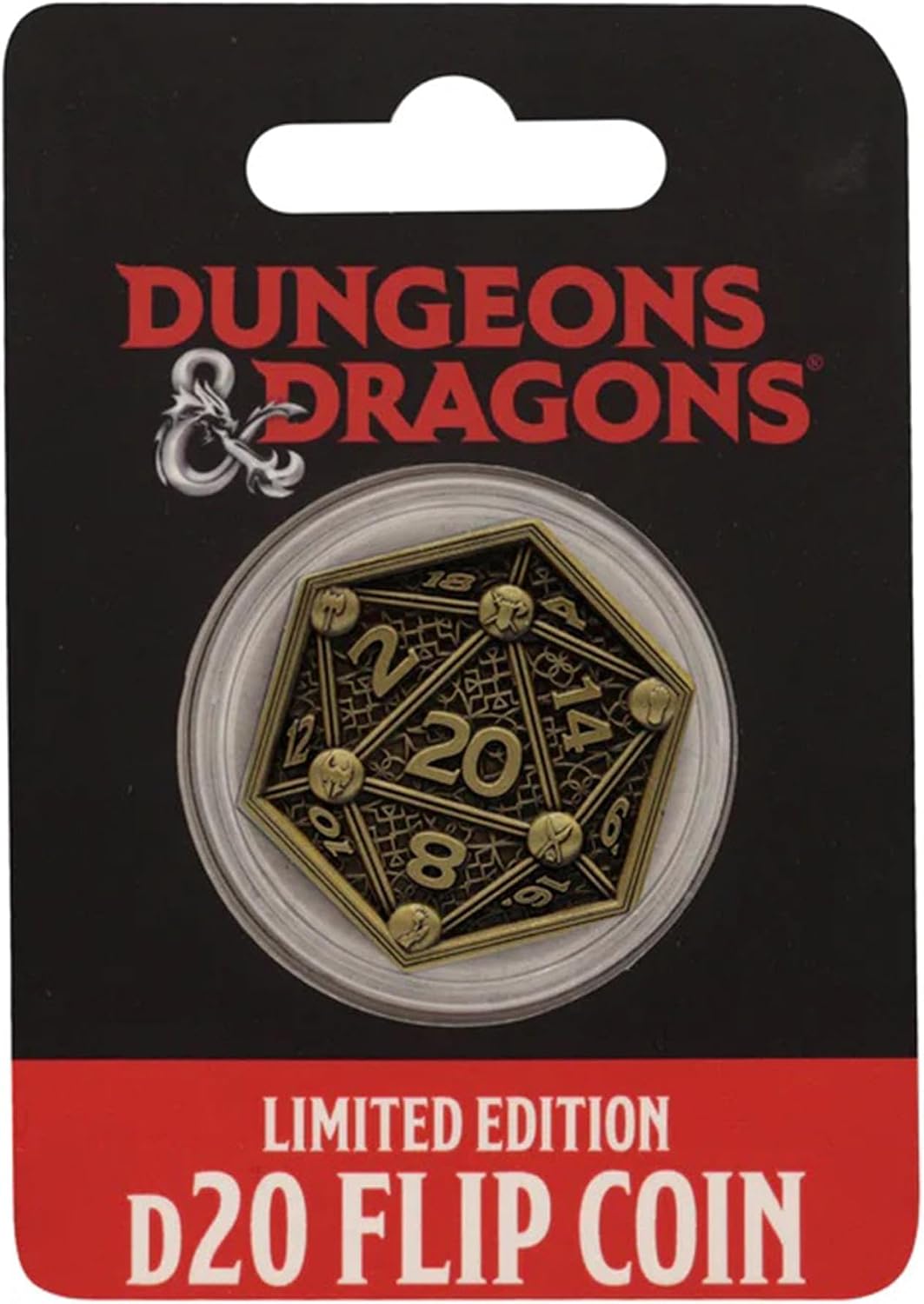 Dungeons & Dragons – Official Class Cards & D20 Flip Coin Set Dice Set - Tophatter Daily Deals