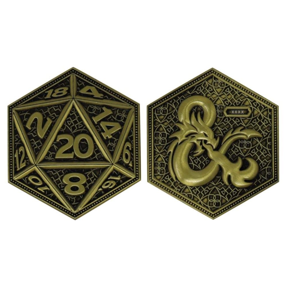 Dungeons & Dragons – Official Limited Edition Collectible Coin Replica Coin - Tophatter Daily Deals