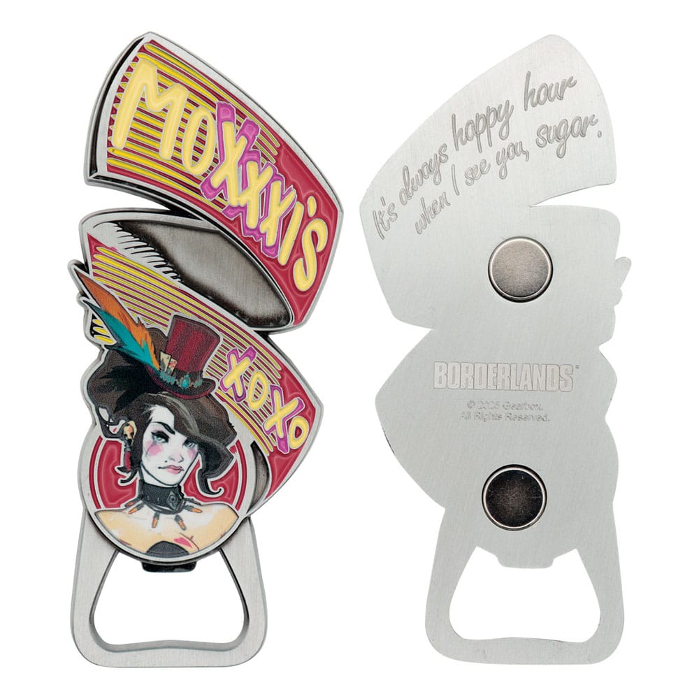 Borderlands – Official Mad Moxxi Bottle Opener Bottle Opener - Tophatter Daily Deals