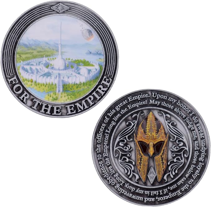 The Elder Scrolls IV: Oblivion – Official Imperial City Limited Edition Coin Replica Coin - Tophatter Daily Deals
