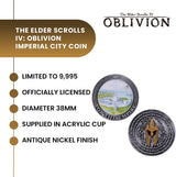 The Elder Scrolls IV: Oblivion – Official Imperial City Limited Edition Coin Replica Coin - Tophatter Daily Deals
