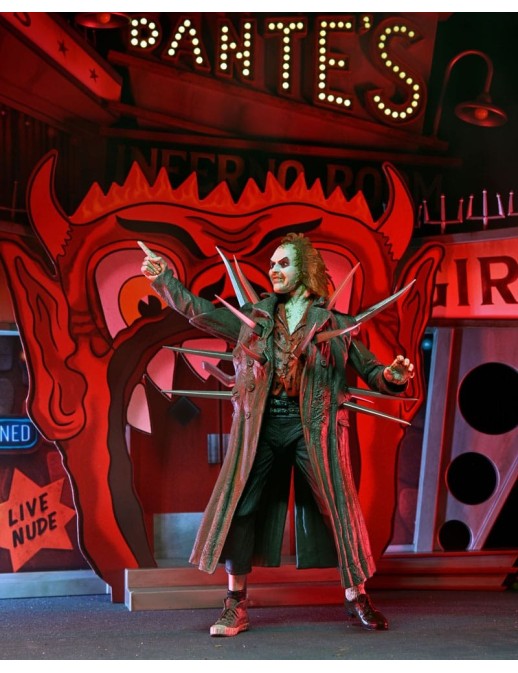 Beetlejuice - Inferno Room Deluxe Set Diorama With Exclusive Beetlejuice Action Figure Action Figure - Tophatter Daily Deals