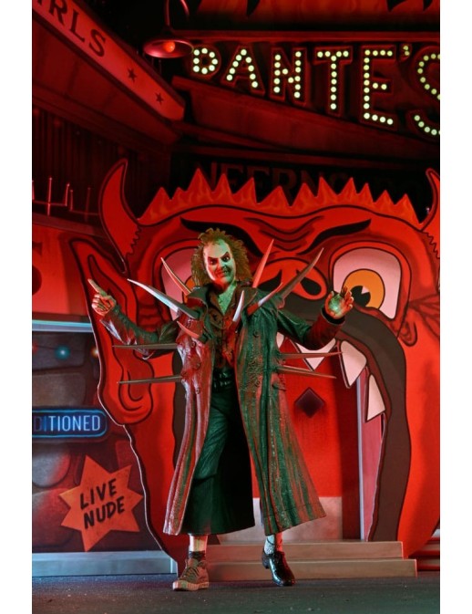 Beetlejuice - Inferno Room Deluxe Set Diorama With Exclusive Beetlejuice Action Figure Action Figure - Tophatter Daily Deals