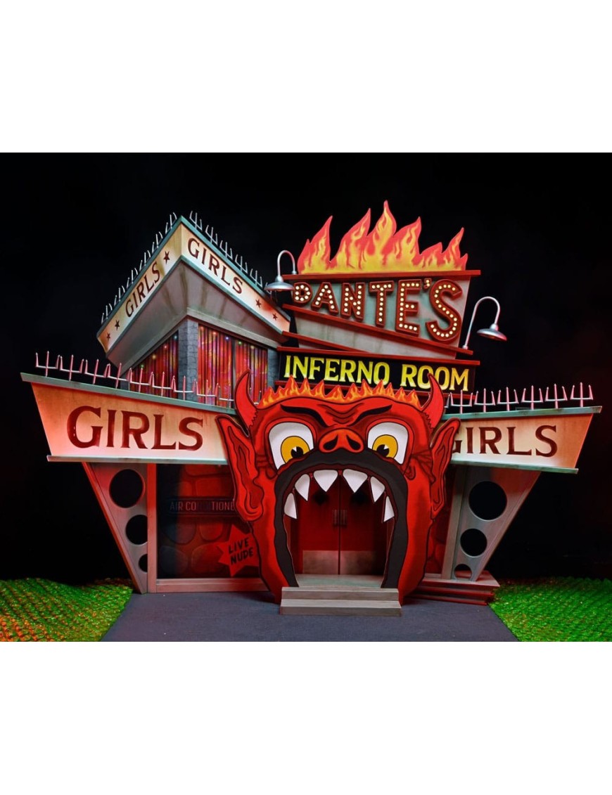 Beetlejuice - Inferno Room Deluxe Set Diorama With Exclusive Beetlejuice Action Figure Action Figure - Tophatter Daily Deals