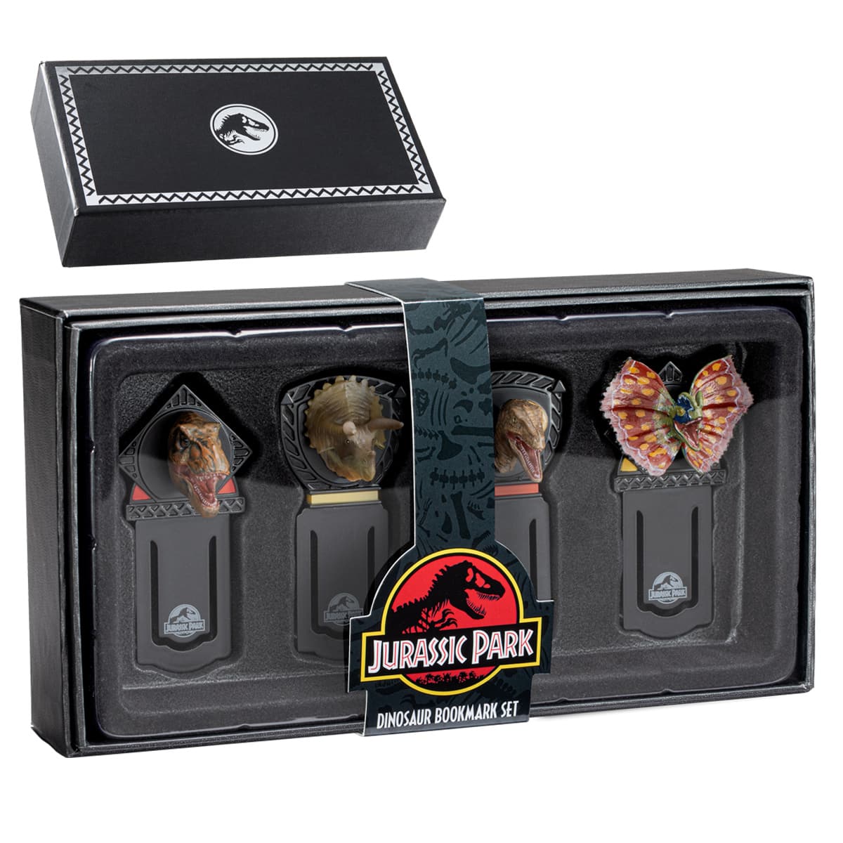 Jurassic Park – Official Collector's Bookmark Set Bookmark - Tophatter Daily Deals