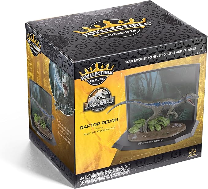 Jurassic Park - Raptor Recon Diorama Statue - Tophatter Daily Deals