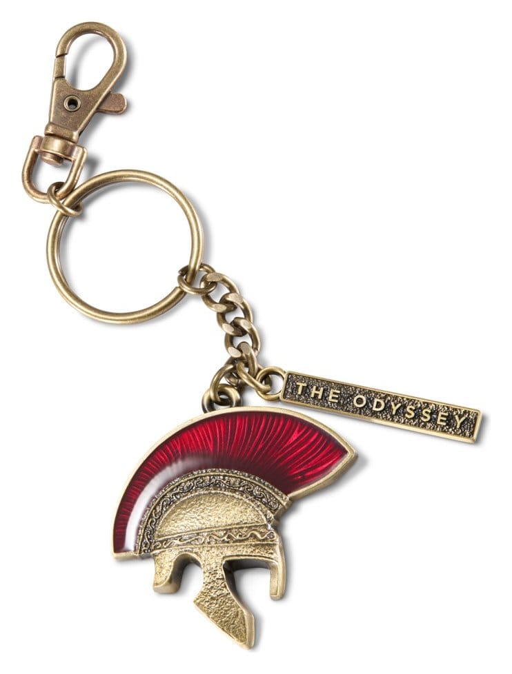 The Odyssey – Official Odysseus Helmet Limited Edition Keyring Helmet Replica - Tophatter Daily Deals