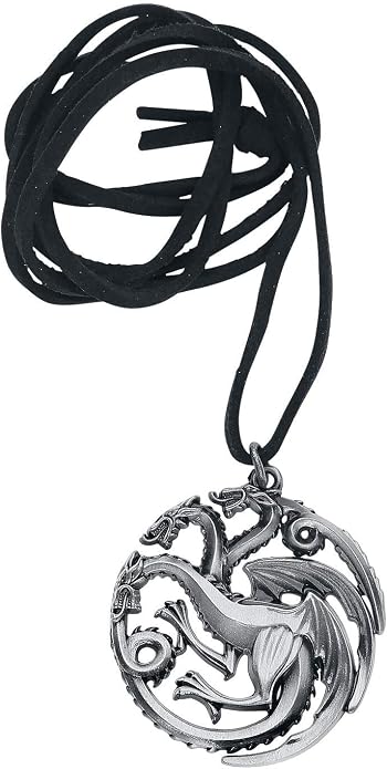 Game of Thrones – Official House Targaryen Sigil Pendant Necklace - Tophatter Daily Deals