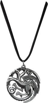 Game of Thrones – Official House Targaryen Sigil Pendant Necklace - Tophatter Daily Deals