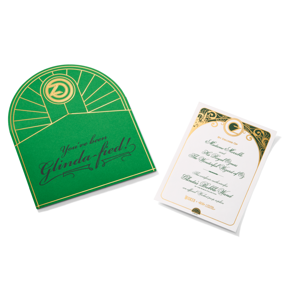 Wicked – Official Glinda’s Bubble Wand Prop Replica Replica Wand - Tophatter Daily Deals