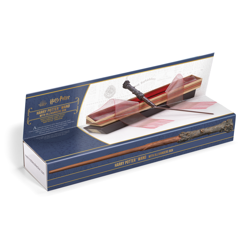 Harry Potter – Official Harry Potter’s Wand in Ollivanders Box Prop Replica Replica Wand - Tophatter Daily Deals