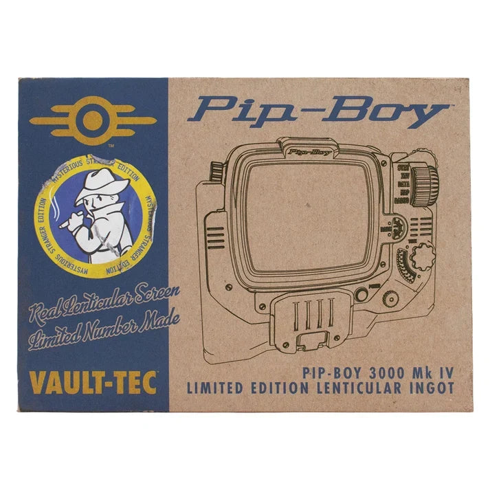 Fallout – Official Pip-Boy Mysterious Stranger Lenticular Ingot Replica Coin - Tophatter Daily Deals