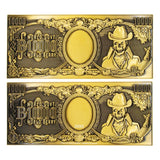One Piece – Official 10,000 World Berry Metal Banknote Collectible - Tophatter Daily Deals