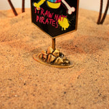 One Piece – Official Straw Hat Pirates Metal Banner Decorative Sign - Tophatter Daily Deals
