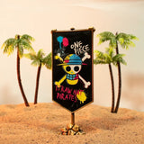 One Piece – Official Straw Hat Pirates Metal Banner Decorative Sign - Tophatter Daily Deals
