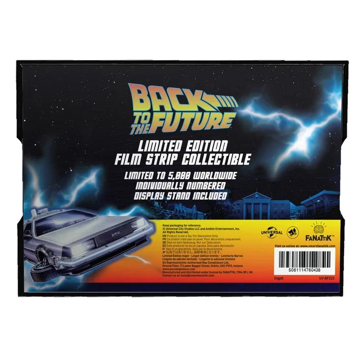 Back to the Future – Official Metal Film Strip Collectible Collectible Replica - Tophatter Daily Deals