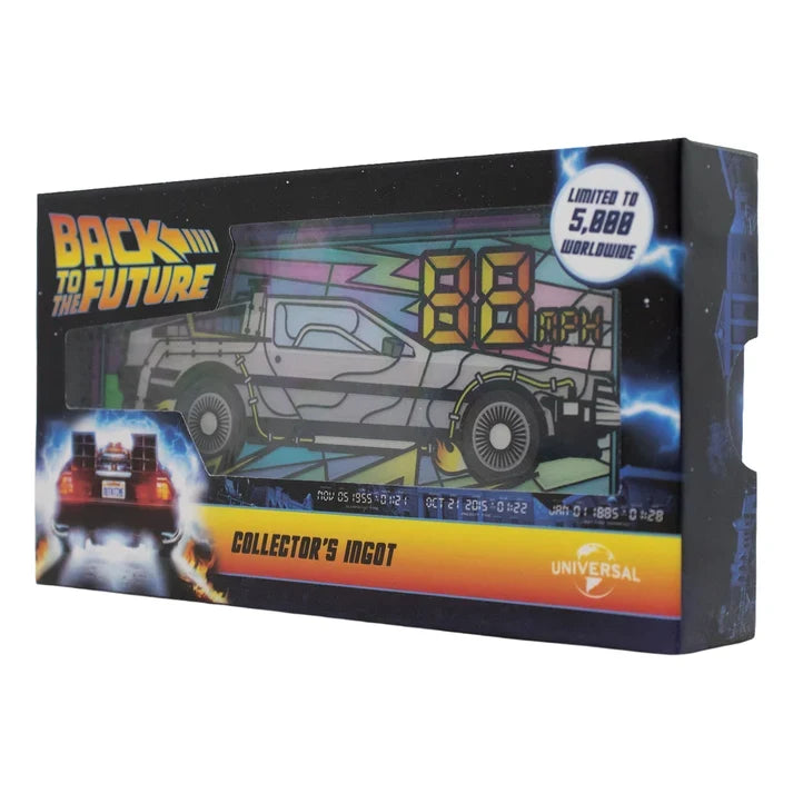 Back to the Future – Official Stained Glass-Style Metal Ingot Glassware - Tophatter Daily Deals