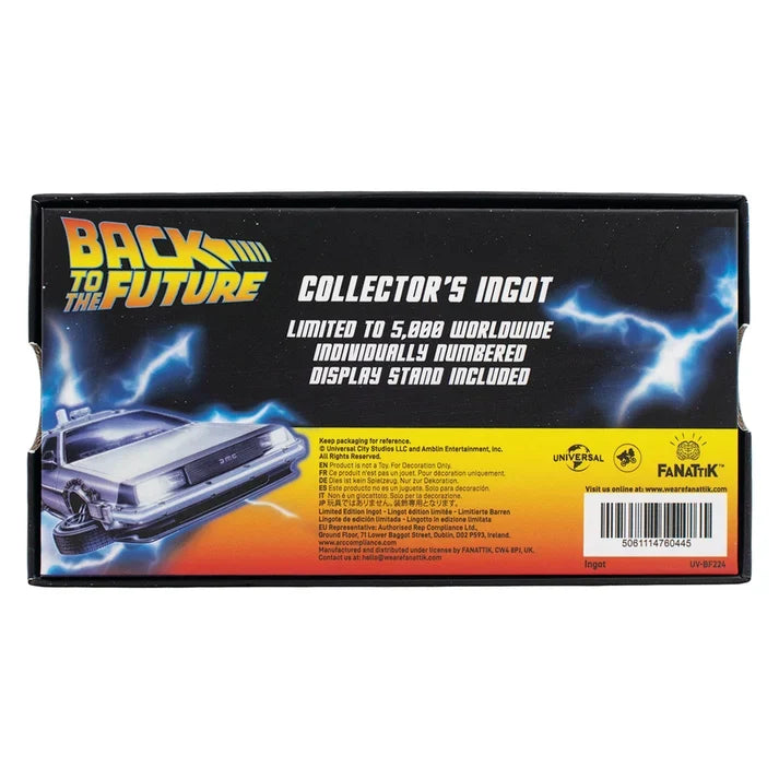Back to the Future – Official Stained Glass-Style Metal Ingot Glassware - Tophatter Daily Deals