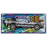 Back to the Future – Official Stained Glass-Style Metal Ingot Glassware - Tophatter Daily Deals