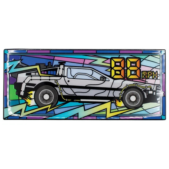 Back to the Future – Official Stained Glass-Style Metal Ingot Glassware - Tophatter Daily Deals
