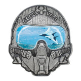 Top Gun – Official Maverick & Goose Limited-Edition Helmet Medallion Helmet Replica - Tophatter Daily Deals