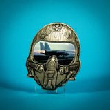 Top Gun – Official Maverick & Goose Limited-Edition Helmet Medallion Helmet Replica - Tophatter Daily Deals