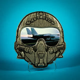 Top Gun – Official Maverick & Goose Limited-Edition Helmet Medallion Helmet Replica - Tophatter Daily Deals