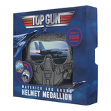 Top Gun – Official Maverick & Goose Limited-Edition Helmet Medallion Helmet Replica - Tophatter Daily Deals