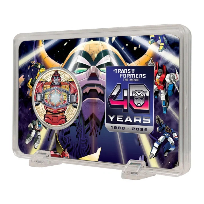 Transformers: The Movie – 40th Anniversary 24K Gold-Plated Presentation Coin Replica Coin - Tophatter Daily Deals