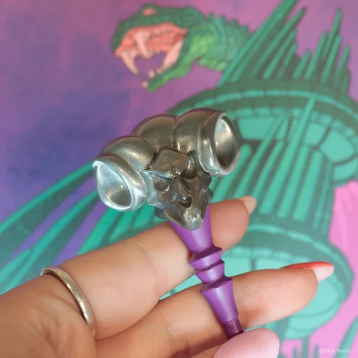 Masters of the Universe – Official Miniature Havoc Staff Replica Collectible Replica - Tophatter Daily Deals