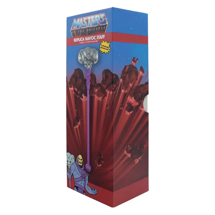 Masters of the Universe – Official Miniature Havoc Staff Replica Collectible Replica - Tophatter Daily Deals