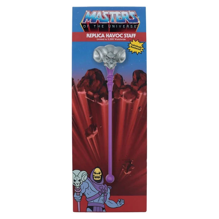 Masters of the Universe – Official Miniature Havoc Staff Replica Collectible Replica - Tophatter Daily Deals