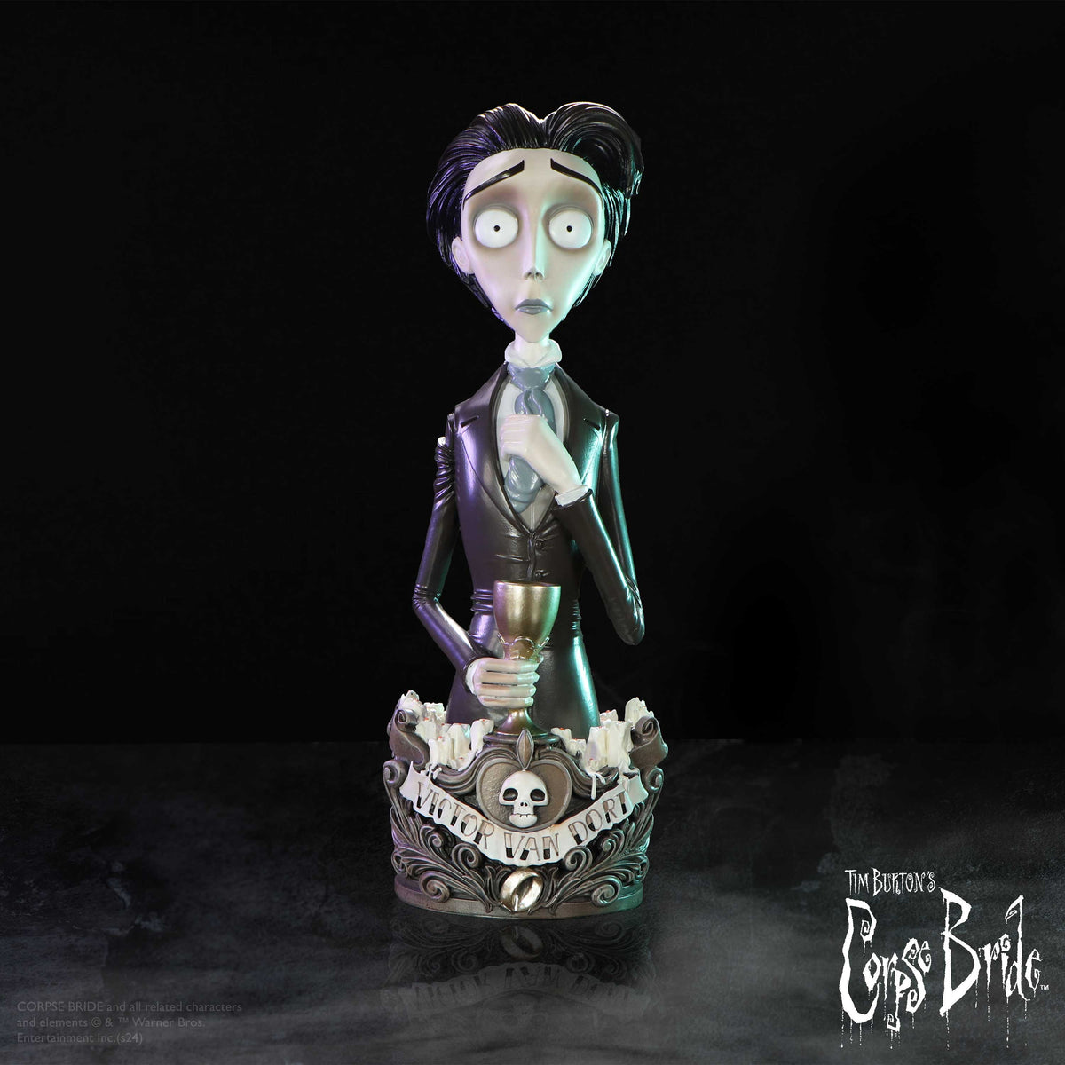 Corpse Bride – Official Victor Van Dort Bust Statue - Tophatter Daily Deals