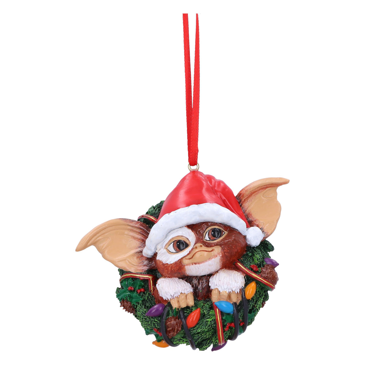 Gremlins – Official Gizmo in Wreath Hanging Ornament Hanging Ornament - Tophatter Daily Deals