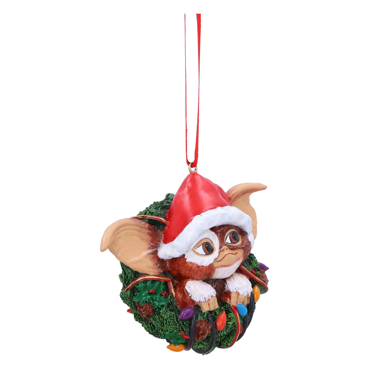 Gremlins – Official Gizmo in Wreath Hanging Ornament Hanging Ornament - Tophatter Daily Deals