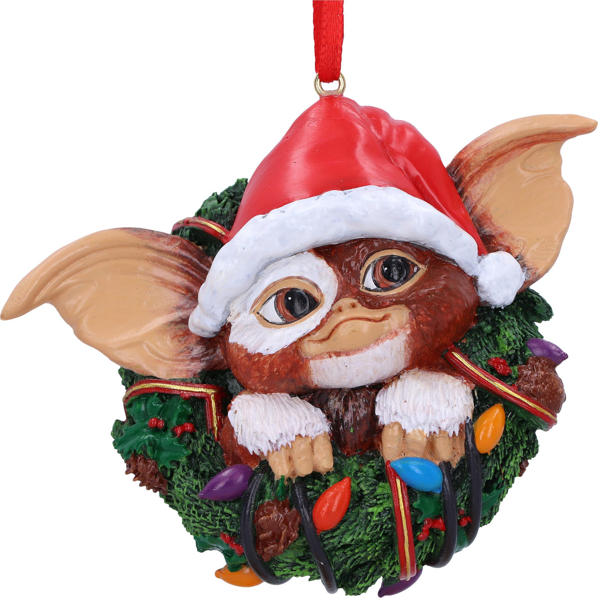 Gremlins – Official Gizmo in Wreath Hanging Ornament Hanging Ornament - Tophatter Daily Deals