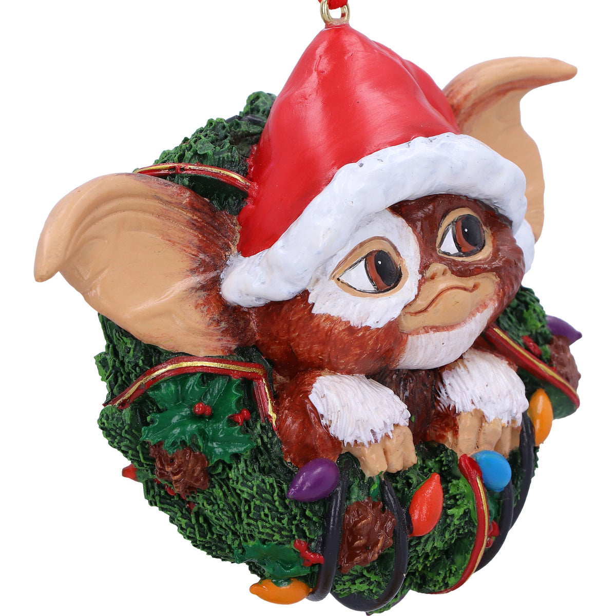 Gremlins – Official Gizmo in Wreath Hanging Ornament Hanging Ornament - Tophatter Daily Deals