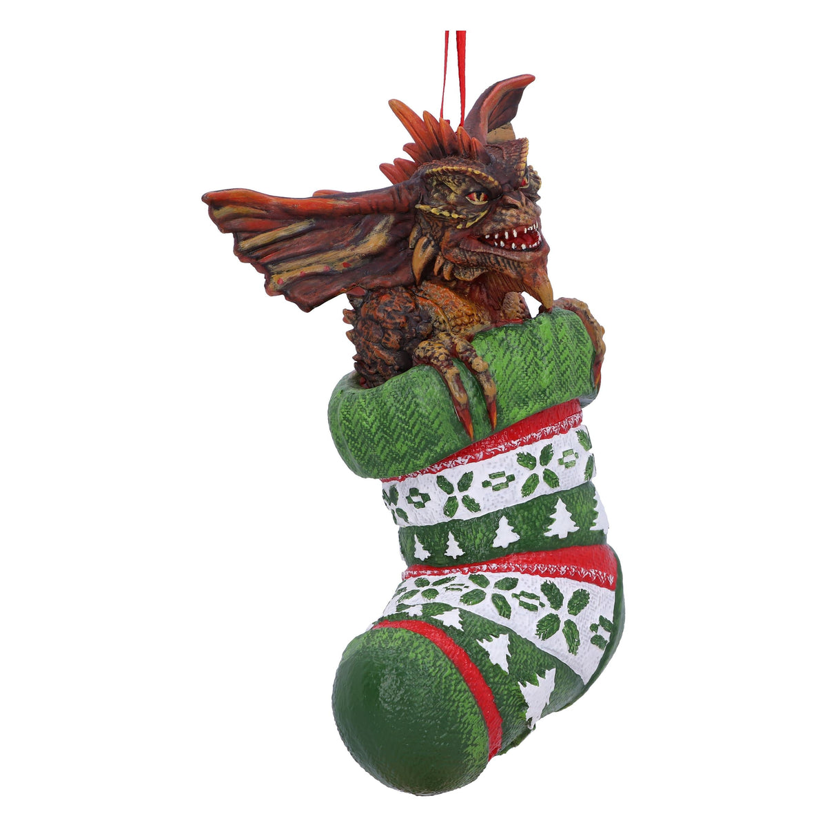Gremlins – Official Mohawk in Stocking Hanging Ornament Hanging Ornament - Tophatter Daily Deals